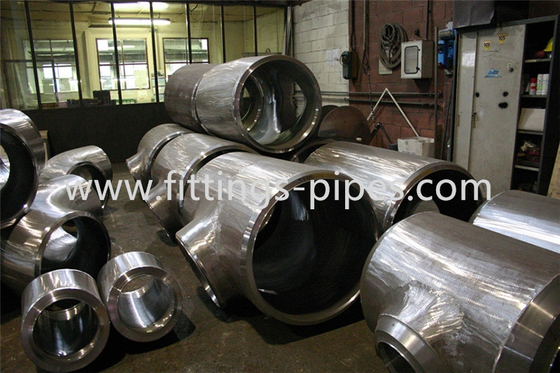 Astm A234 P91 P22 Steel Pipe Tee Fittings Sch80 Alloy Seamless Equal Diameter