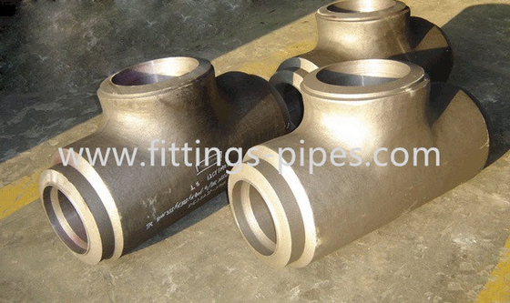 Astm A234 P91 P22 Steel Pipe Tee Fittings Sch80 Alloy Seamless Equal Diameter