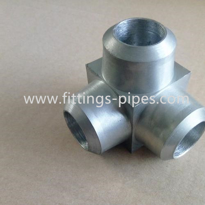 A234.WP22-S Alloy Steel Seamless Pipe Tee Forged Square 2-1/2 "XXS