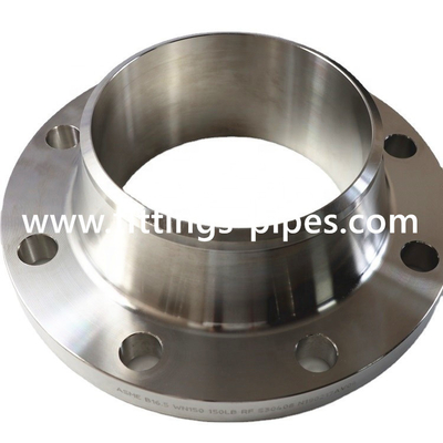 150 Class 6 Inch Stainless Steel Weld Neck Flange ANSI B16.5